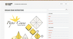 Desktop Screenshot of 101coloringpages.com